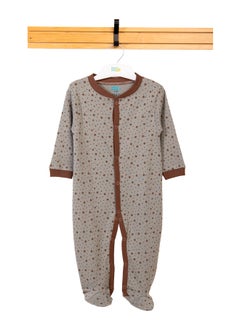 Buy BabiesBasic 100% cotton Printed Long Sleeves Jumpsuit/Romper/Sleepsuit for babies in UAE