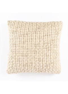 اشتري Otis Filled Cushion, Dove White - 50X50 Cm في الامارات