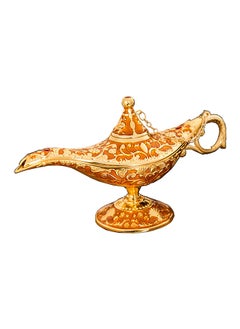 اشتري Taslar Vintage Magical Legend Aladdin'S Genie Lamp For Home/Wedding  Collectible Fancy Rare Classic Arabian Costume Props Lamp Pot  Office Table Decoration & Gift For Party/Birthday (Orange) -- Orange في مصر