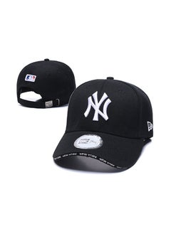 Buy New Era 9Fort New York Yankees baseball cap duckbill cap sun hat pure cotton men's and women's outdoor sports black in UAE