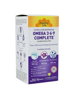 اشتري COUNTRY LIFE OMEGA 3-6-9 COMPLETE SOFTGEL 90S 4100 في الامارات