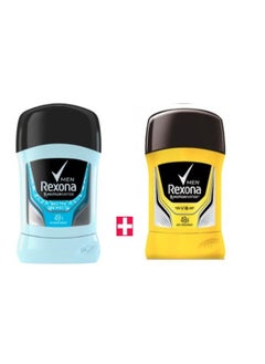 Buy Rexona Men V8 Motion Sense Deodorant, 50ml with Rexona Men Antiperspirant Extra Fresh, 50ml in Saudi Arabia