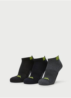 اشتري 3 Pack Logo Crew Socks في الامارات