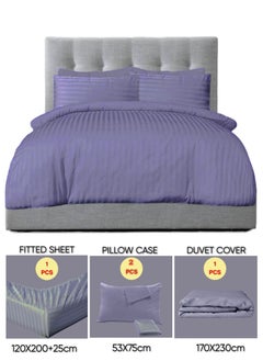 Buy 4 Pieces Single Size Bedding Cover Set in UAE