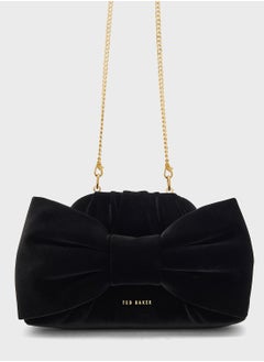 اشتري Velvet Bow Clutch Bag في السعودية