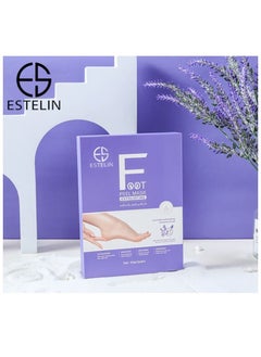 Buy Lavender Exfoliating Foot Peel Mask Spa Socks 40g in UAE