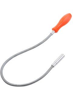 Buy MAGNETIC PICK-UP TOOL, "2LB 20"", Steel, Zinc Plated, Extendable, Flexible Magnet Pick-Up Sweeper Bendable Retriever Stick for Hard-to-Reach Home Sink Drains, Bolts, Nuts, Screws. in UAE