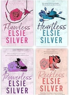 Buy By Elsie Silver..4 Books Collection set: Flawless, Heartless, Powerless & Reckless in Egypt