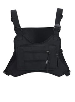 Buy Chest Bag with Pockets for Men Women, Running Vest Running Bag Chest Bag Phone Holder Chest Fanny Pack Tactical in UAE