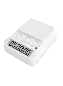 اشتري Learning Digital Timer, Large Button, Count Function, Loud Alarm, for Studying Cooking Sports Games Office في الامارات