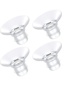 Buy 4 Pack 17mm 19mm Breast Milk Pump Inserts for momcozy S9/S12/S9pro/S12pro/Lansinoh/Bellababy Pump Parts Replace, Reduce 24mm Down to 17mm/19mm in Saudi Arabia