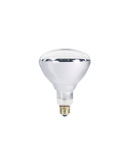 Buy Philips Incandescent Infrared Lamp 250W Clear for Poultry Industry and Food Storage in UAE