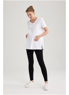 Buy Woman Skinny Fit Knitted Maternity Bottoms in Egypt