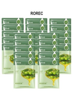 Buy A set of 25 pieces of natural olive mask in Saudi Arabia