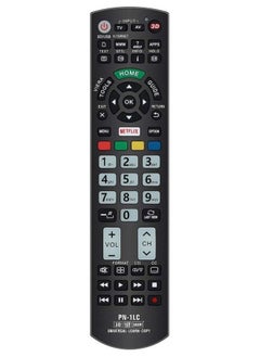 اشتري Universal Replacement Remote Control PN-1LC Compatible for Almost All Panasonic-Remote-Control LCD LED 3D Smart 4K Ultra HD TV with Netflix في السعودية