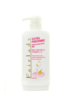 Buy Extra Whitening Moisturinzing Body Milk 700ml in UAE