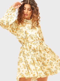 Buy Floral Printed Dress in Saudi Arabia