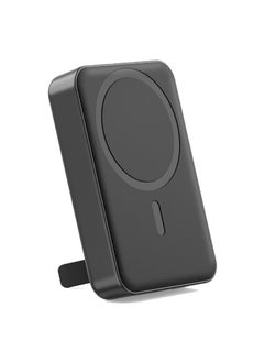 Buy Kick Stand Power Bank with Magsafe Charging 10000mAh PD 20W - Black in UAE