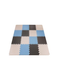 Buy 16PCS Set Baby Play Mat Eva Foam Kids Rug Puzzle Mat Floor Playmat Crawl Mat Carpet For Children Multicolor 60*60CM in UAE