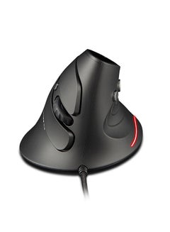 اشتري T-30 Wired Optical Mouse Vertical Mouse USB Wired Gaming Mouse 6 Keys Ergonomic Mice with 4 Adjustable DPI for PC Laptop في السعودية