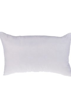 اشتري Maestro Cushion Filler Polythene outer fabric, 400 grams hollow fiber filling, Size: 30 x 50, White في الامارات