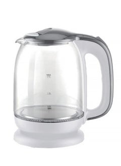 Buy Electric Glass Kettle With A Capacity Of 1.7Liters 2200Watts in Saudi Arabia