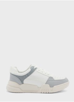 Buy Mixed Material Sneaker in UAE