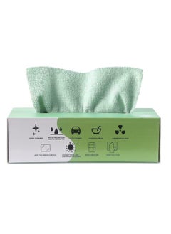 اشتري ECVV Microfiber Cleaning Cloth Rags in A Box (20 Count) -7.9" x 7.9" Reusable Wipes for Cleaning - Edgeless Terry Towels, Small Cleaning Cloths for Home, Kitchen and Car (Random Color) في الامارات