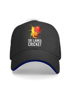 Buy Sri Lanka Sports Fans Cricket Cap - Metal Adjustable Buckle Closure Cap for Men and Women - Sri Lanka Sports Cricket Caps for Fans - Unisex Cricket Cap for Sports Matches - Ideal for Everyday Wear in UAE