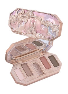 Buy Moonlight Mermaid Five-Color Jewelry Eyeshadow Palette 6.3g 02 Celestial Castle in UAE