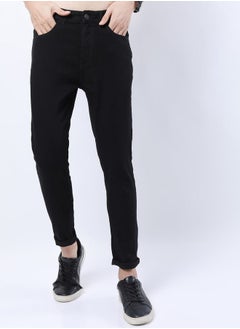 اشتري Mid Rise Solid Jeans with Pockets في السعودية