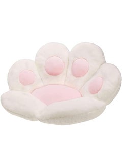 Buy Floor Pillow Cat Paw Cushion Floor Cushions Cute Chair Cushion Kawaii Floor Cushions Floor Seating 27.5 * 23.6 Inchwhite in Saudi Arabia