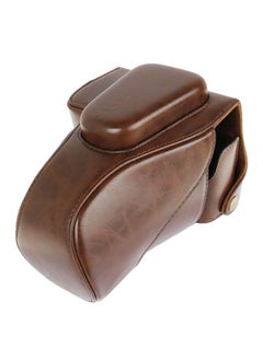 اشتري Camera Bag For Canon 100D Brown في السعودية