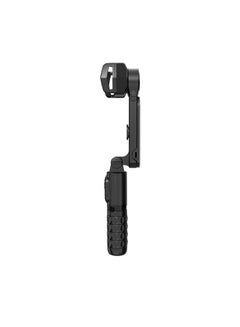 Buy Folding Smartphone Camera Gimbal Stabilizer with Single Axis Selfie Stick Tripod Removable Fill Light and Remote for Android and iPhone in Saudi Arabia
