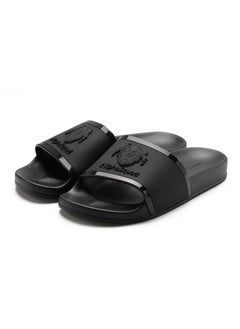 Buy AlphaSquad Anti Slip Slides, Best fit for Lounge, Shower, Beach & Pool, Unisex Slipper & Sliders, Black, 43 EU in UAE