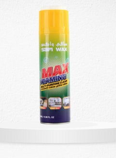 اشتري Max Foam Multi Purpose Foam Cleaner 450ml Foaming Cleaner For Car Home SAFI WAX SFW 115 في السعودية