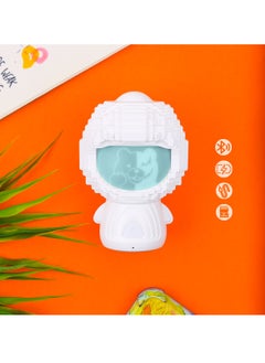 Buy Portable Speaker (M-Q6) Pixeled Shape Cartoon Character - Bluetooth WirelessMiniSpeaker-White in Egypt