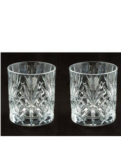 اشتري Glasses, Old Fashioned Glasses, Crystal Glass Drinking Glasses, Water Glasses, Cocktail GlassesSet of 2 في الامارات