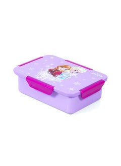 Buy Disney Frozen Princess 1/2/3/4 Compartment Convertible Bento Lunch Box - Purple in Saudi Arabia