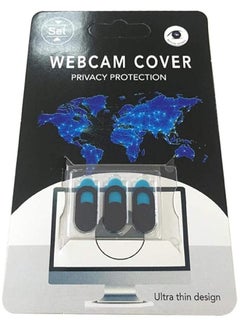 اشتري Ultra Thin Webcam Cover Slide For Laptop Macbook Pack Of 3 في السعودية