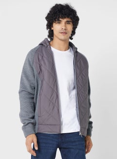 Buy Zip Through Hooded Jacket in UAE