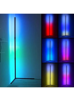 اشتري Remote Control LED Light Corner Lamp Multicolour 132cm في الامارات