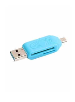 اشتري Micro USB 2-In-1 OTG Card Reader في السعودية