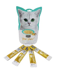 اشتري Purr Puree Tuna And Fiber Hairball Cat Treats Paste 4X15g في الامارات