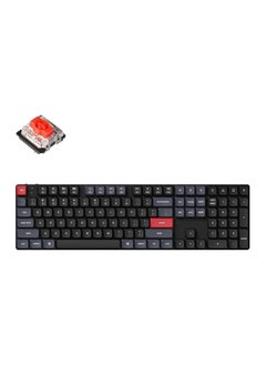 اشتري K5 Pro Wireless QMK/VIA Custom Mechanical Keyboard, 100% Full Size Layout 108 Key Programmable, Ultra-Slim White Backlit Low Profile Gateron Red Switch Bluetooth/Wired for Mac Windows Linux في الامارات