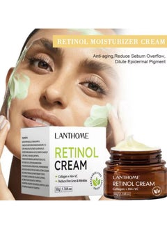 Buy LANTHOME Retinol Cream: Advanced Anti-Aging Facial Care Cream, 50ml for Youthful, Radiant Skin in Saudi Arabia