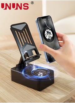 اشتري Bluetooth Speakers With Cell Phone Stand,Wireless Speaker,Wireless Speaker,Portable With Phone Stand,HD Surround Sound,Anti-Slip Phone Holder في السعودية