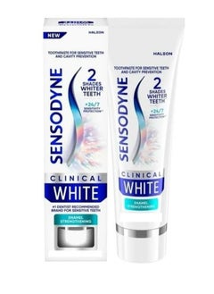 Buy Enamel Strengthening Clinical White Toothpaste 75ml in Saudi Arabia