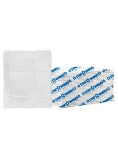 اشتري Disposable Changing Mat Large 45 X 60Cm Pack Of 10 - White في الامارات