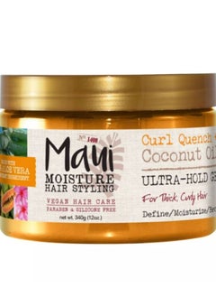 Buy Maui Moisture Coconut Oil Curl Quench Ultra Hold Gel in UAE